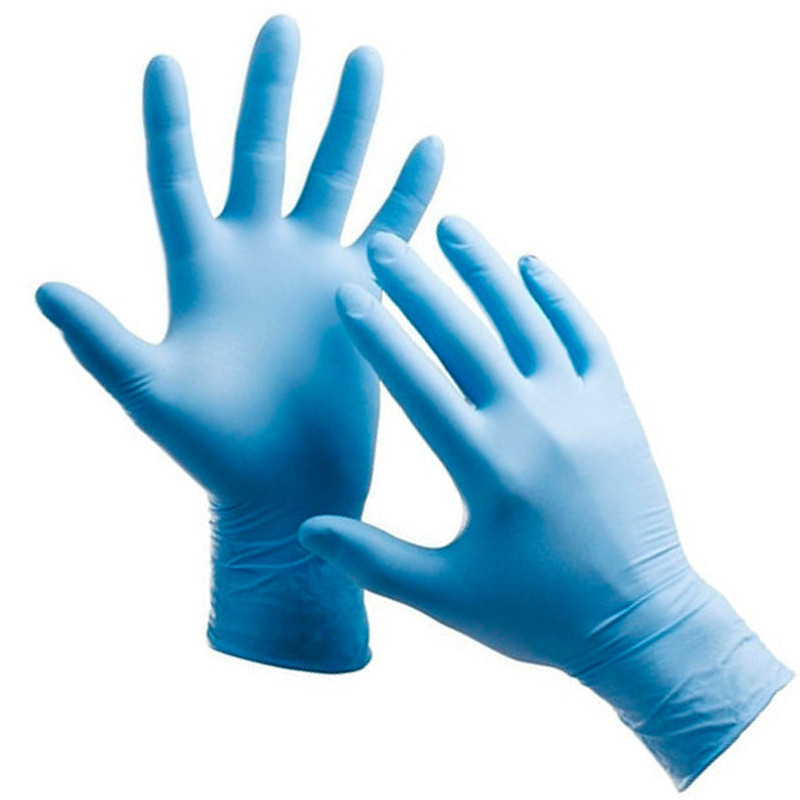 Guante Quirurgico Nitrilo Azul